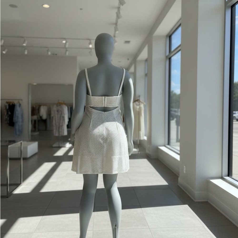 Club Monaco White Lace Dress